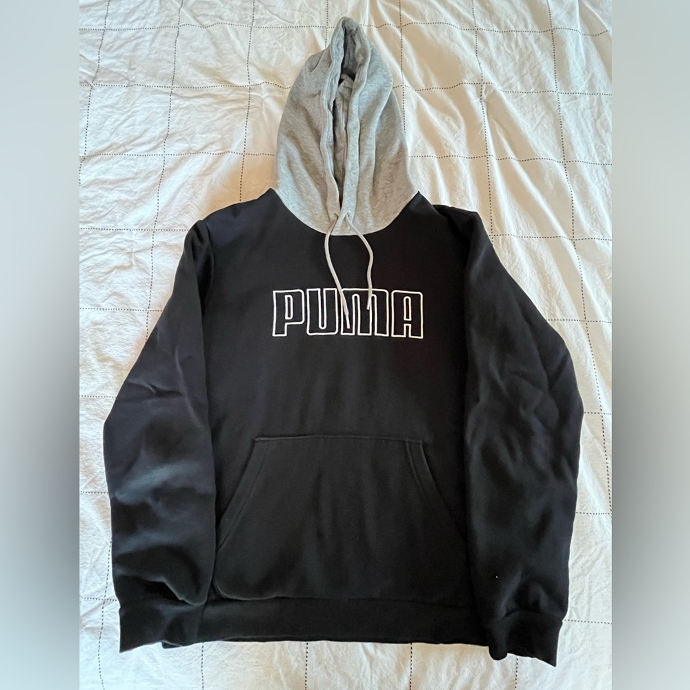Puma Hoodie Black / Grey (M)